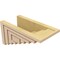 Ekena Millwork 6"W x 12"D x 6"H Wide Landon Rough Cedar Woodgrain TimberThane Corbel, Primed Tan CORUR06X12X06LANRCPR - alternate 2